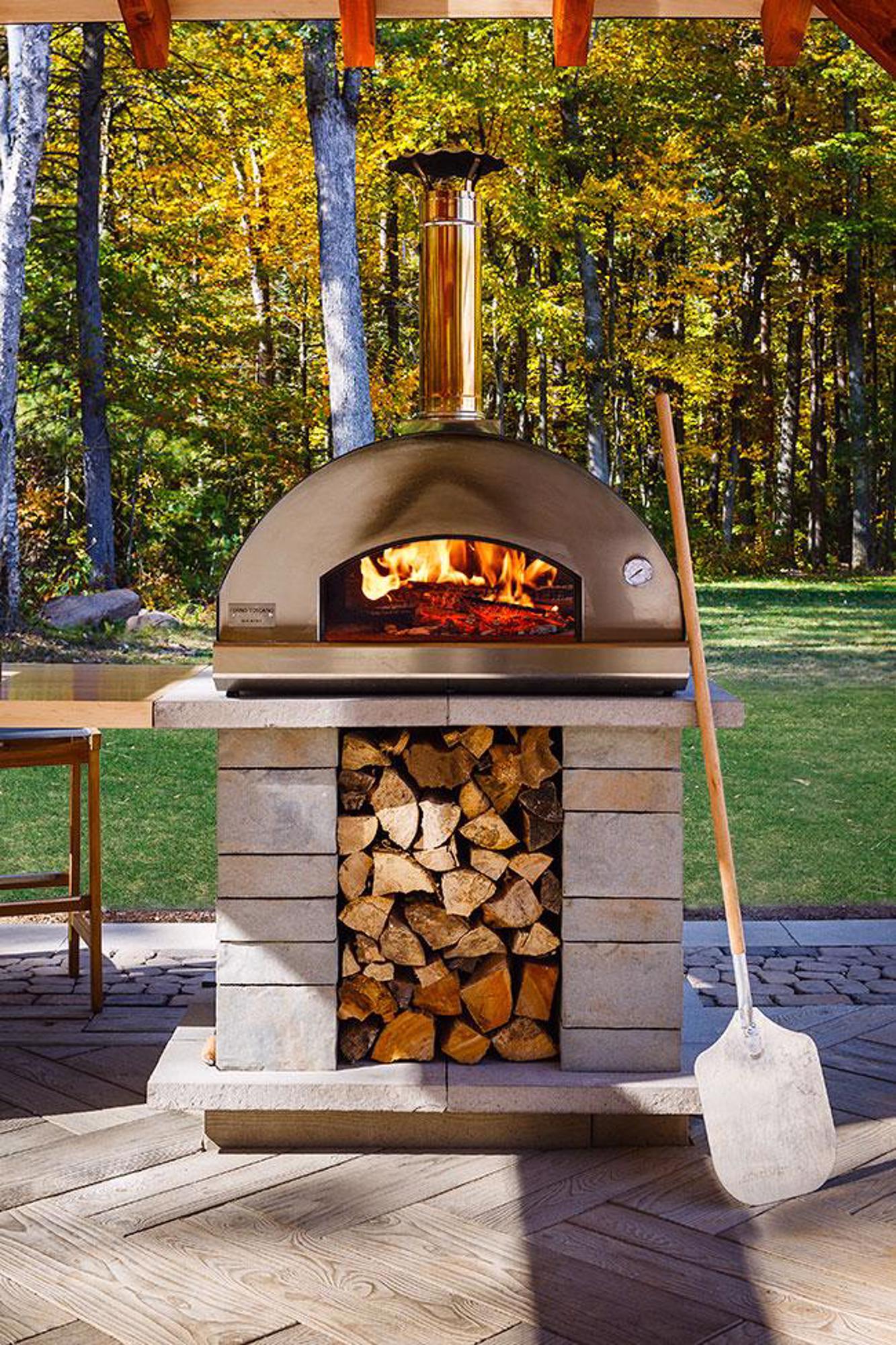 4 Piece Wood-Fired Pizza Oven Utensil Kit